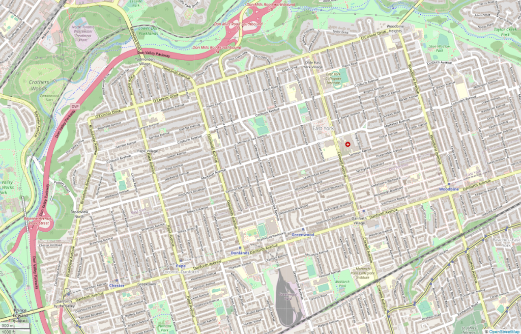 画像に alt 属性が指定されていません。ファイル名: East-York-Map-OpenStreetMap-1024x656.png