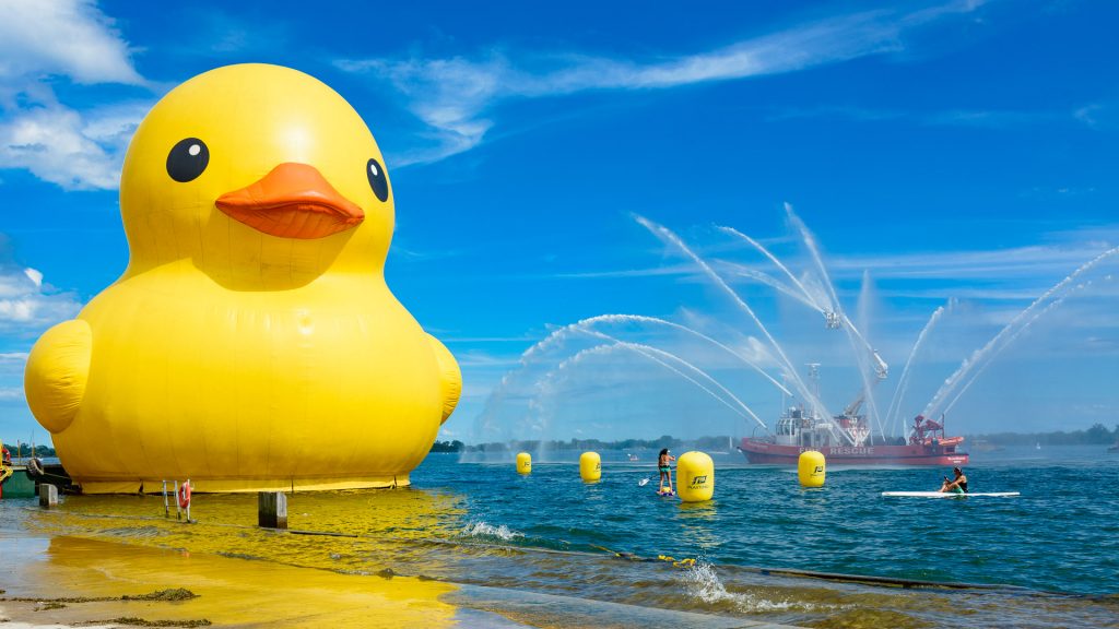 The World’s Largest Rubber Duck-TOwaterfest