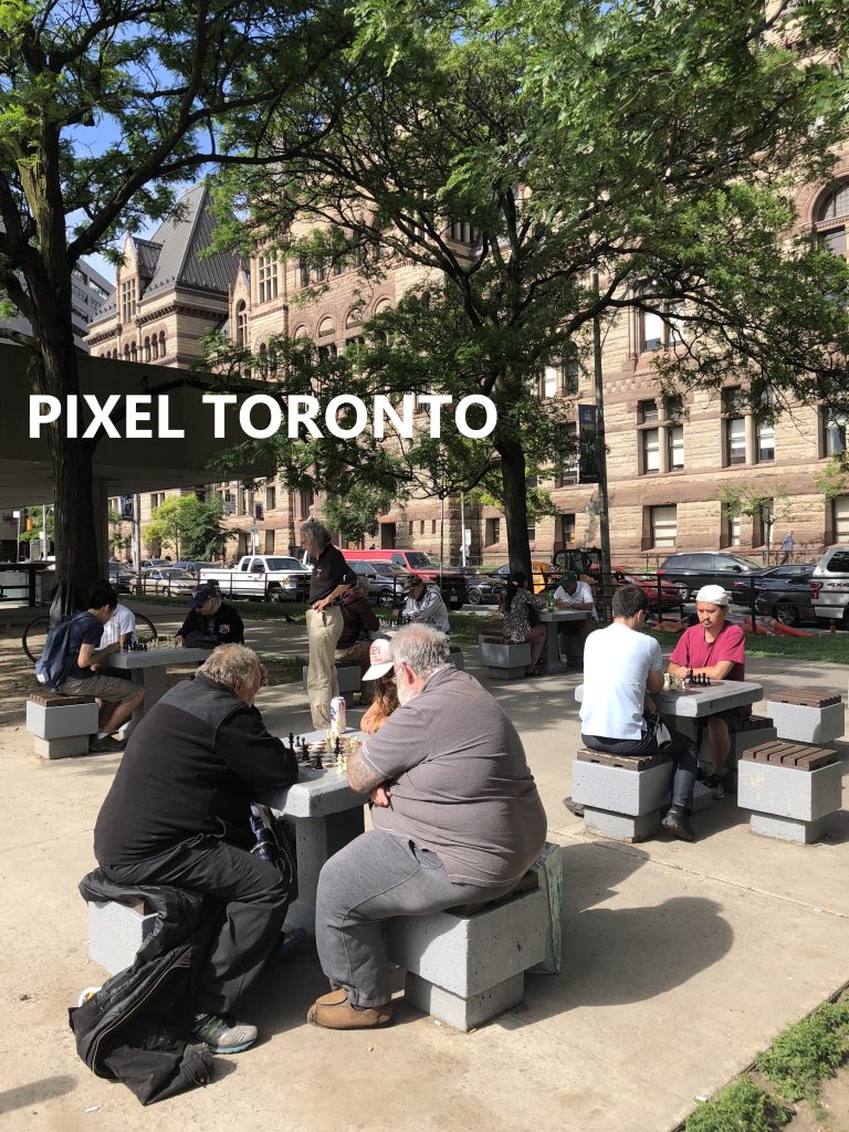 Outdoor Chess-Pixel Toronto