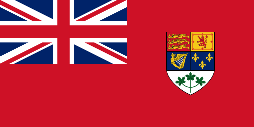 Canadian Red Ensign used from 1922 to 1957