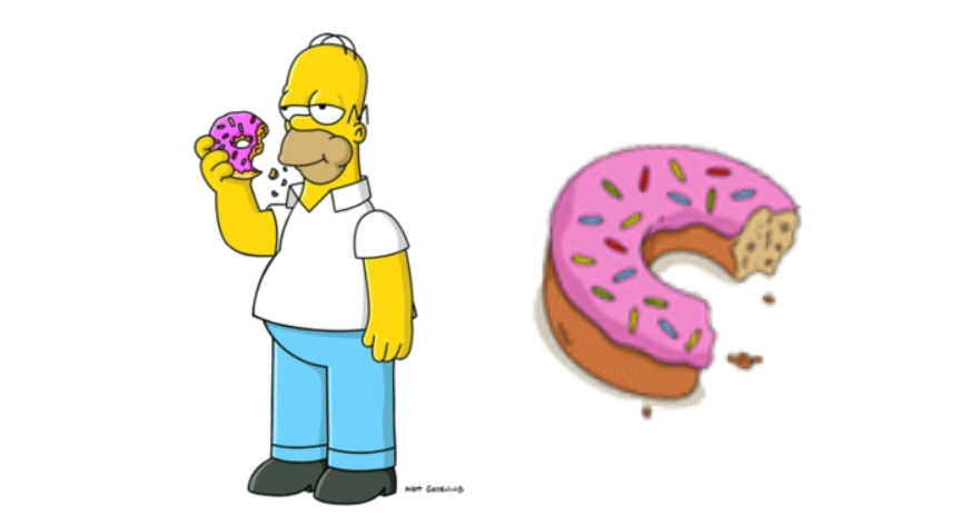  Homer Shimpson and Donut-National Donut Day
