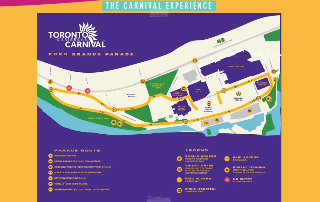 Toronto's Caribbean Carnival-parade